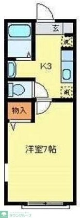 ラフォーレの物件間取画像